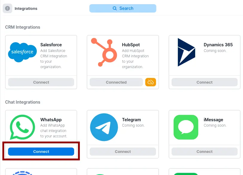 Connect Messaging App