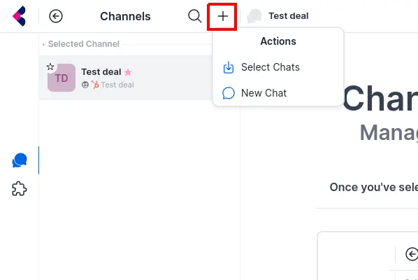 Add Chat