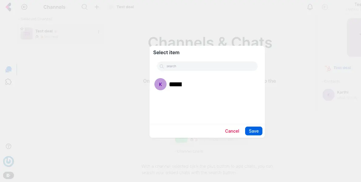 New Direct Chat