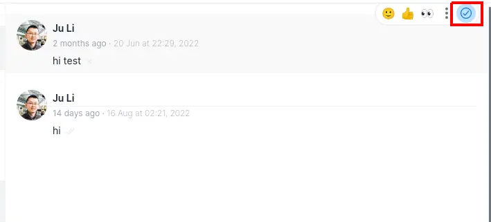 Select messages